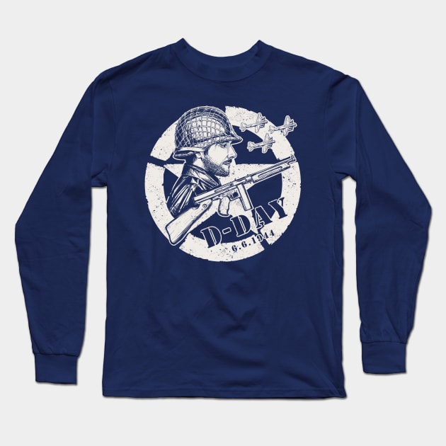 D-day Long Sleeve T-Shirt by xartt